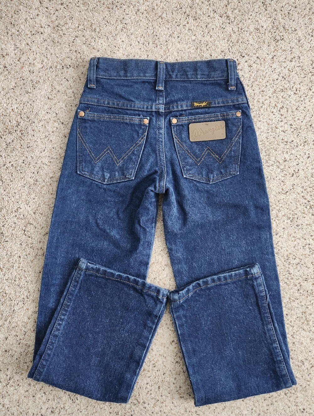 Wrangler Boys Classic Blue Denim Jeans